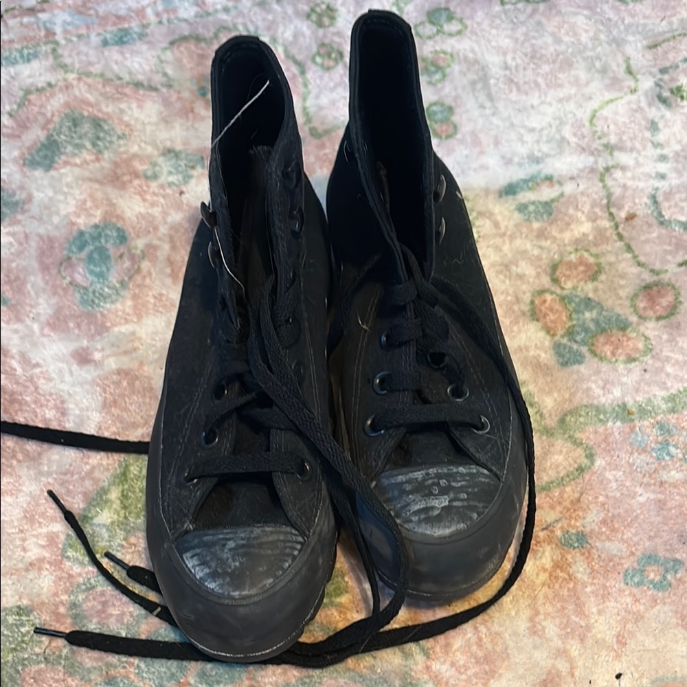 Converse Black High-Top Sneakers